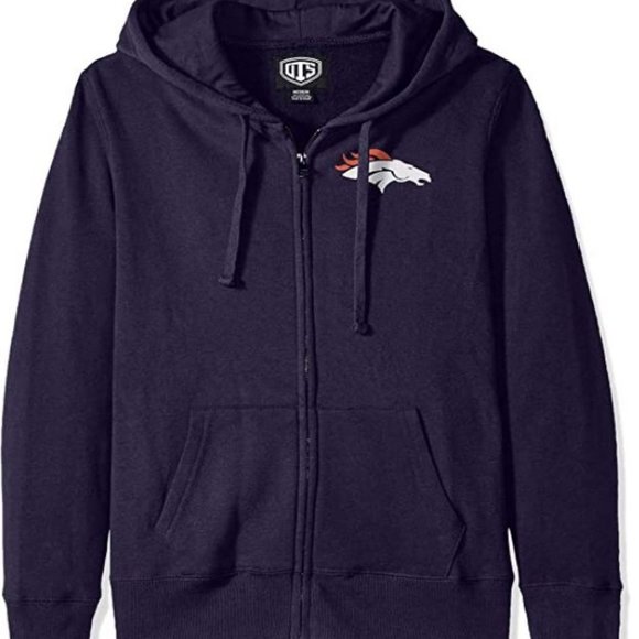 Tops - NWT women's NFL Denver Broncos full zip Hoodie! Retails $80 M